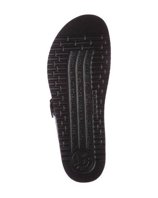 Mephisto Brown Helen Toe Loop Sandal