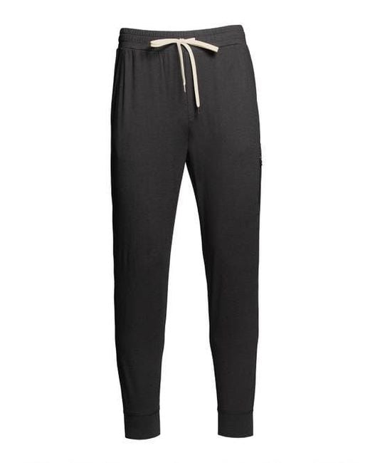 Single Stitch Black Everyday Drawstring Jogger for men