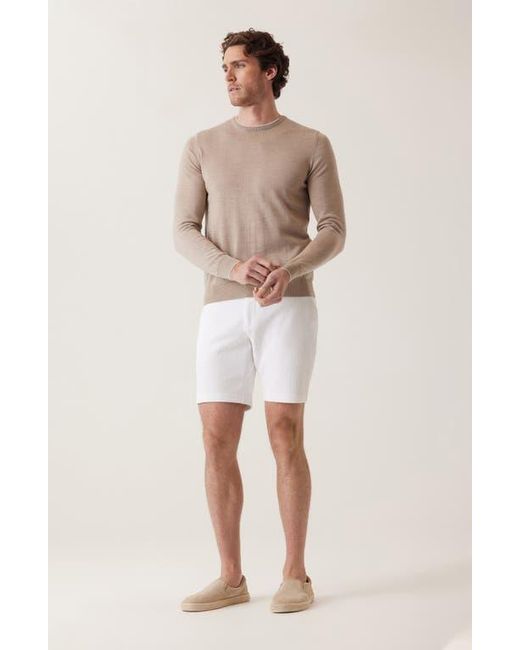 Dek White Oasis Hyperloop Bermuda Shorts for men