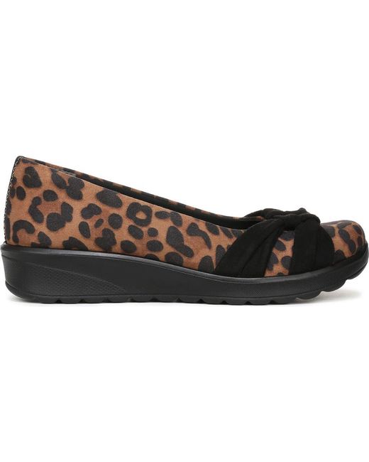 LifeStride Black Glamour Ballet Flat