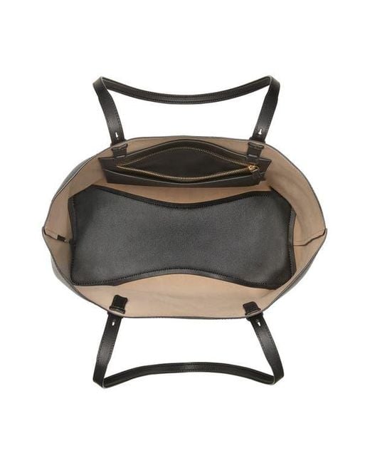 Kate Spade Black Do It All Fine Grain Leather Tote