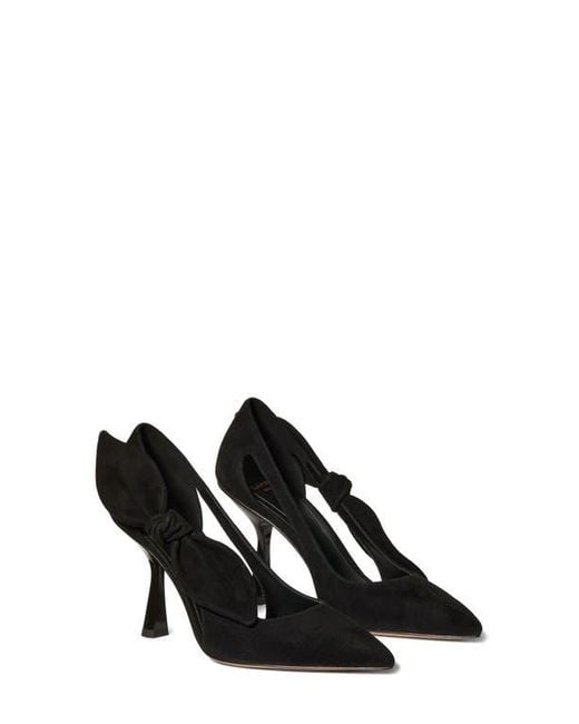 Kate Spade Black Bunnie Pointed Toe Pump
