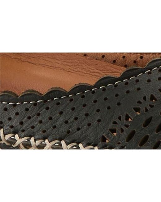 Spring Step Black Zabelle Mary Jane Flat