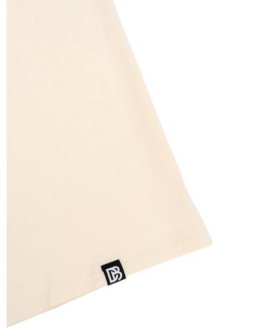 Dapper Boi White Essential Drop Shoulder Tee