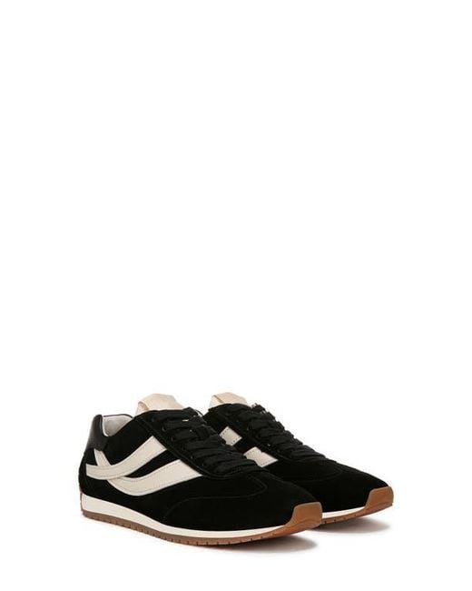 Vince Black Oasis Runner Sneaker