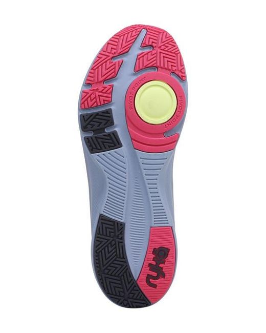 Ryka Blue Never Quit 2 Training Sneaker