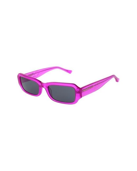 Florence By Mills Pink 54Mm Rectangular Sunglasses