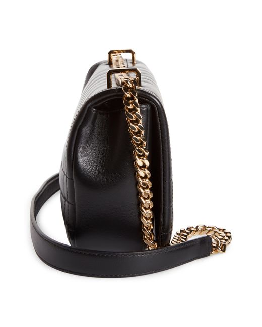 Burberry Small Lola Quilted Leather Shoulder Bag in Black Lyst