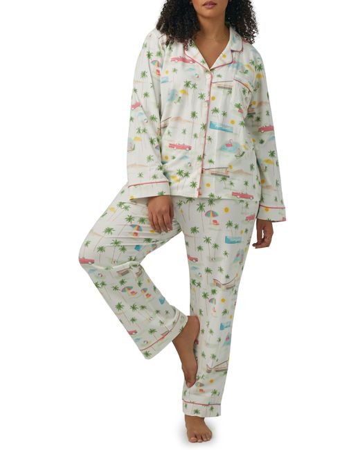Bedhead Multicolor Print Stretch Organic Cotton Jersey Pajamas