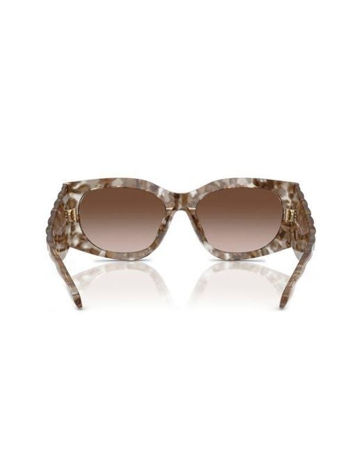Tory Burch Brown Large Sunglasses