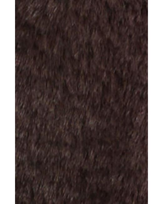Moncler Brown Jouillat Faux Fur Down Jacket