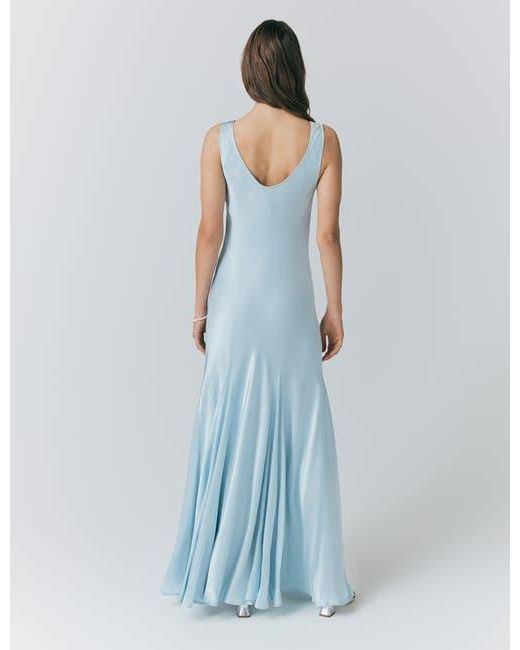 emma and michele blue dress Marie Dress in Blue English Floral – Louise New York
