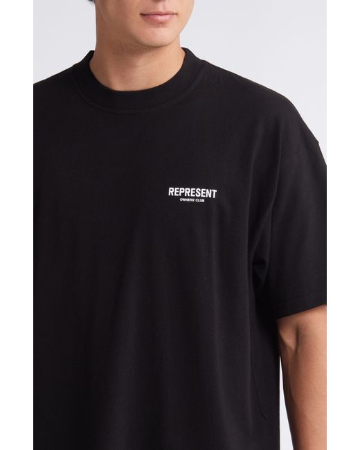 Represent Black Owners' Club Cotton Logo Graphic T-shirt for men