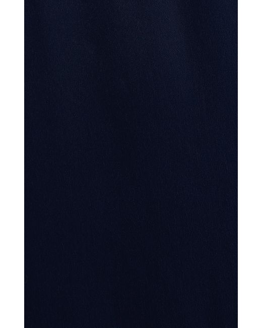 Nordstrom Blue Satin T-shirt Dress