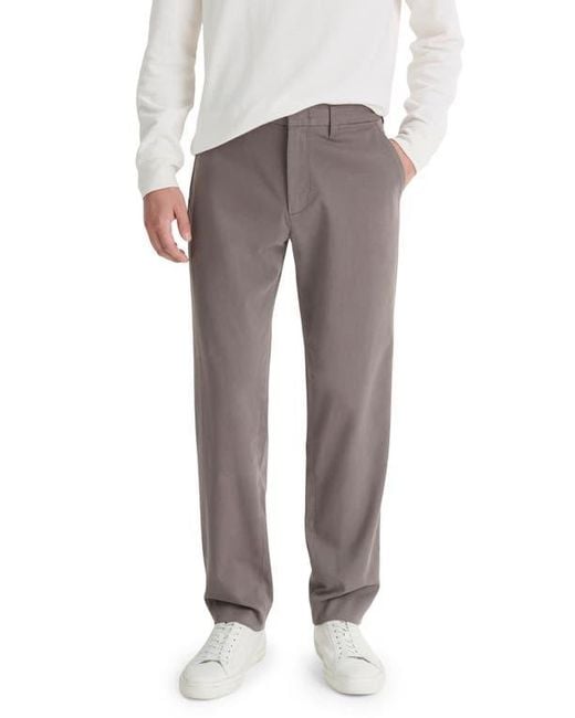 Vince Gray Owen Stretch Cotton Chinos for men