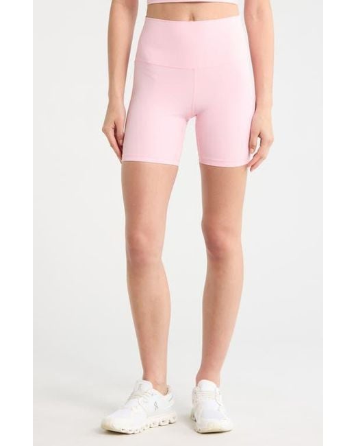 Mpg Pink Ribbed Shorts