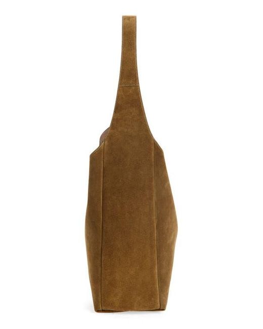 Tory Burch Brown Romy Suede Hobo Bag
