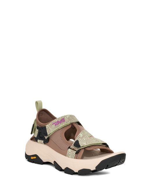 Teva Brown Grandview Max Sandal