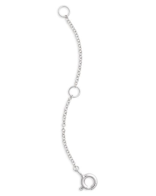 EF Collection Necklace Extender in White Lyst