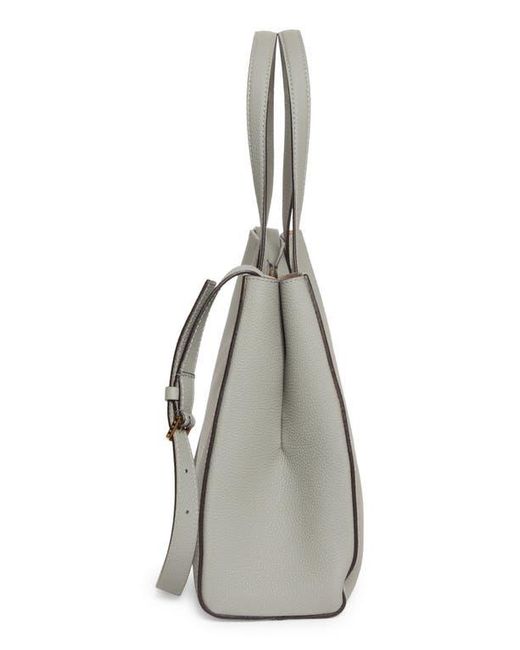 Marni Gray Small Trunkaroo Leather Tote