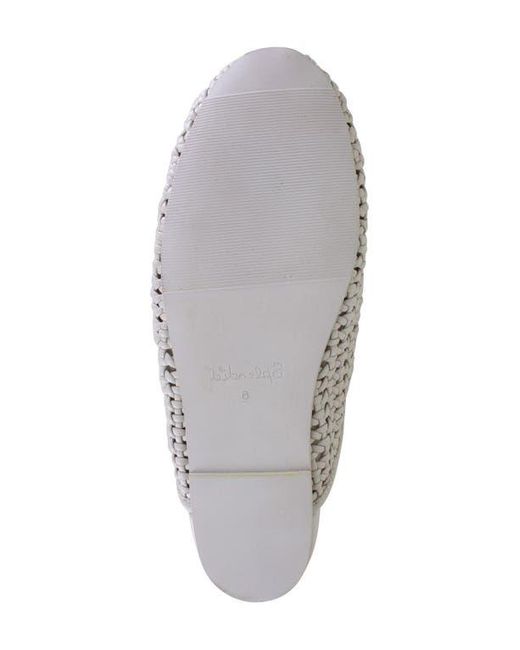 Splendid White Sandra Woven Mule