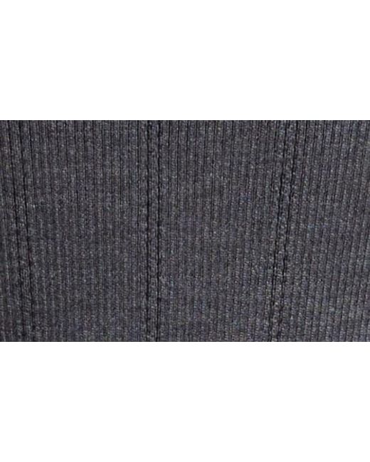 Thom Browne Black Pointelle Stitch Wool & Silk Cardigan