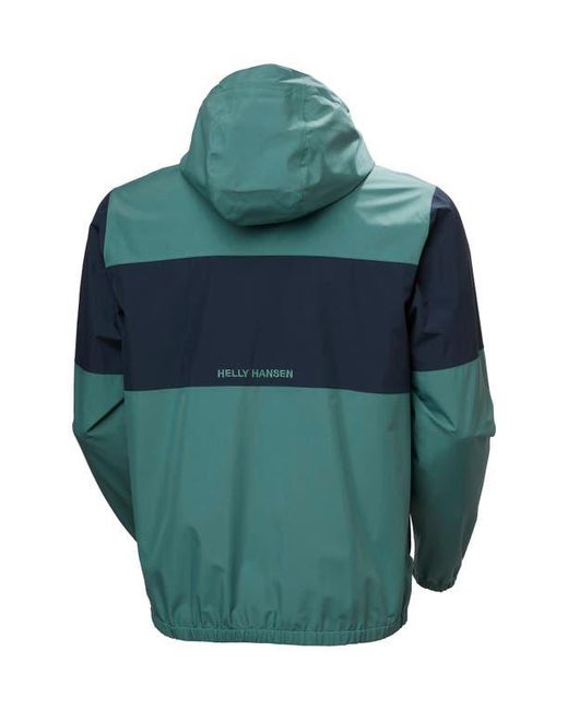 Helly Hansen Blue Koster Waterproof Rain Jacket for men