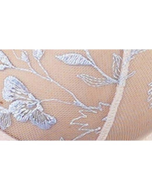 Huit Blue Boheme Underwire Bra