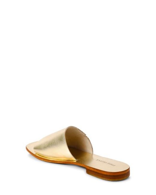 Free People Metallic Verona Slide Sandal