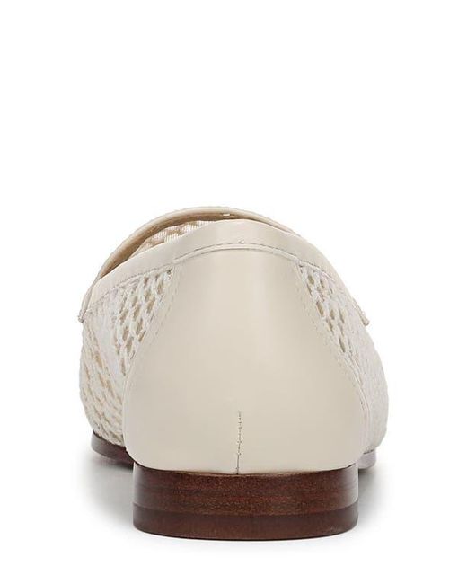 Sam Edelman White Loraine Mesh Flat