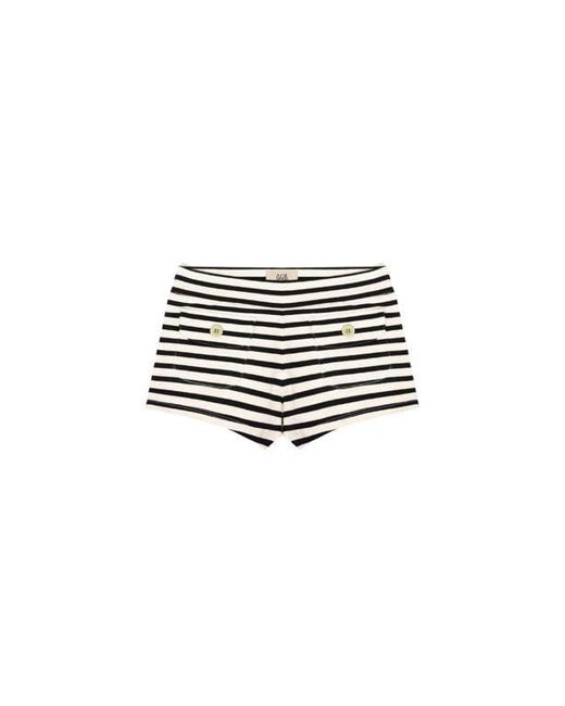 Oddli Black Button Mini Shorts