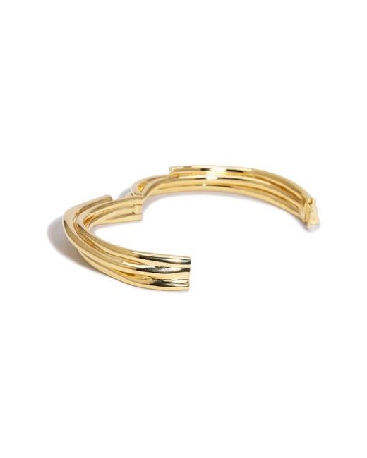 Completedworks Metallic Coil Hinged Bangle
