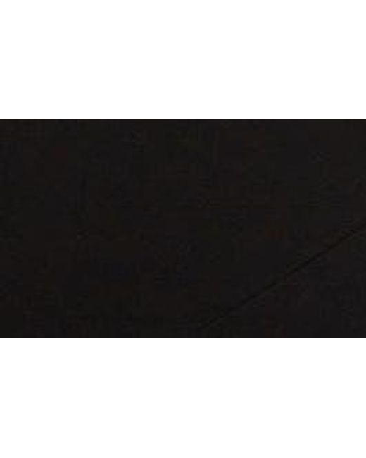 Halogen® Black Halogen(r) Dolman Sleeve Midi Dress