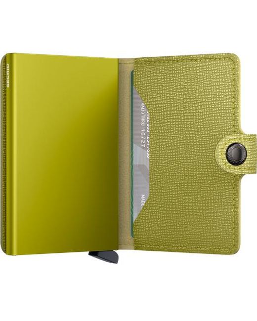 Secrid Green Miniwallet Crisple