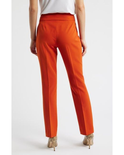 Tahari Red Bootcut Pants