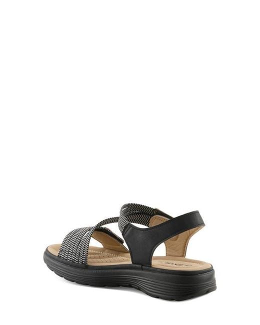 Flexus by Spring Step White Abie Platform Sandal
