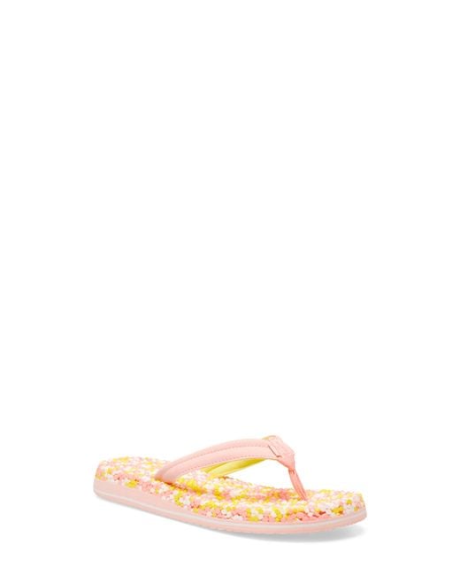 Sanuk Multicolor Bubblecush Flip Flop