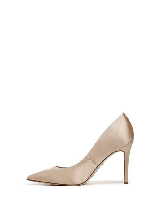 Sam Edelman White Hazel Amour Pointed Toe Pump