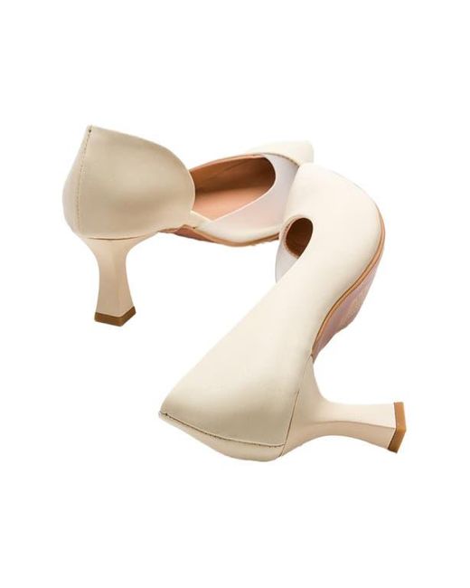 Prologue Shoes White Vera Pointed Toe Pump