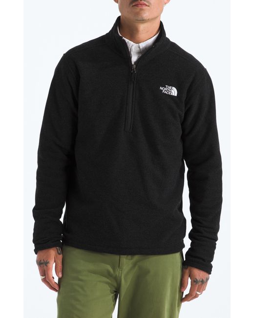 The North Face Black Cap Rock Half Zip Pullover for men