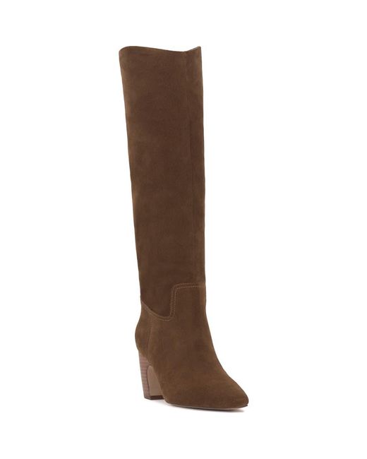 Vince Camuto Brown Cristen Knee High Boot