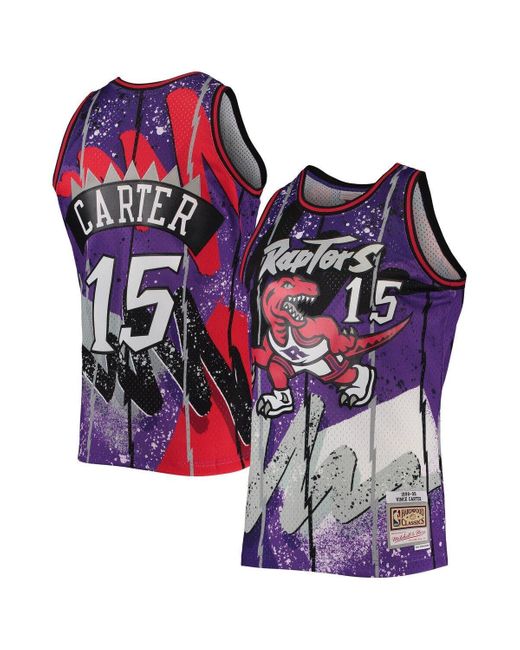 Mitchell & Ness NBA Toronto Raptors Hyper Hoops Swingman Short Purple  Basketball