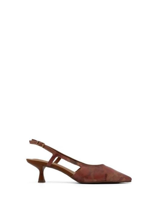 BOTTER Brown Botolivia Legacy Pointed Toe Slingback Pump
