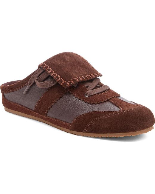 Kelsi Dagger Brooklyn Brown Scotty Flat Mule