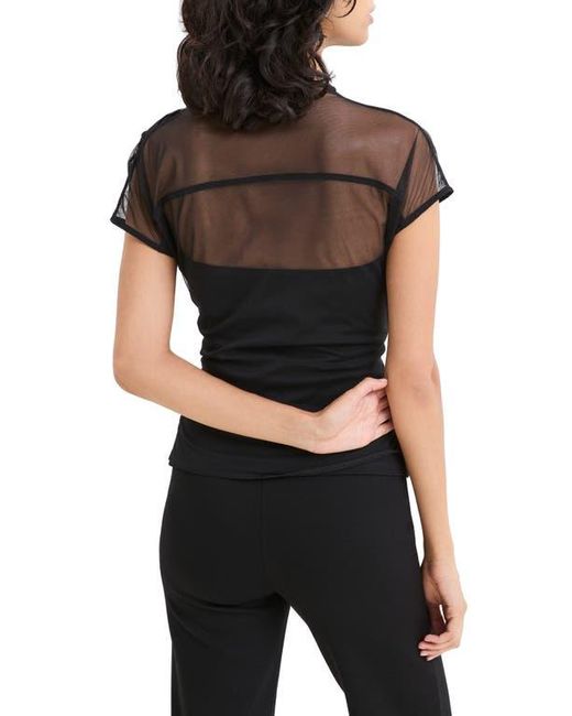 MARCELLA Black Dawn Layered Top