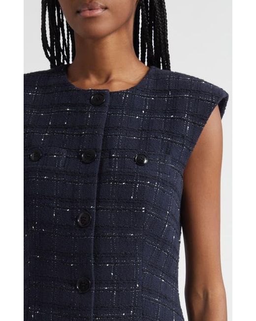 Veronica Beard Blue Tamara Sleeveless Minidress