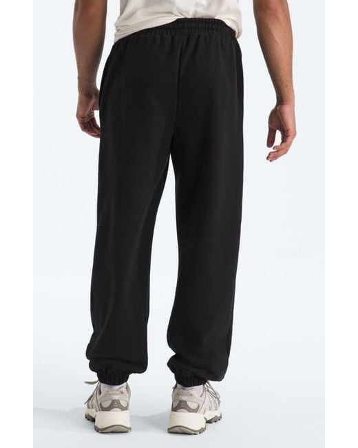 The North Face Black Essential Drawstring Joggers for men