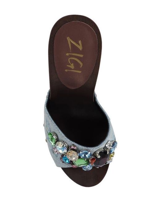 Zigi Metallic Razzel Platform Sandal
