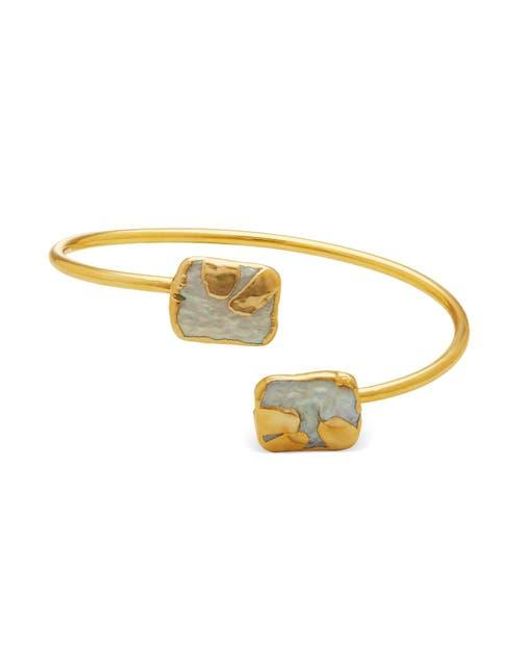 Dhwani Bansal Metallic Lune Bracelet