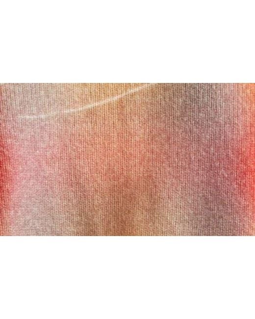 DIESEL Pink M-Chloty Distorted Check Wool Cardigan